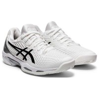 Zapatillas Asics Solution Speed FF 2 Blanco Negro Mujer