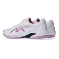 Baskets Femme Asics Solution Swift FF 2 TERRE BATTUE Blanc Rose Ube