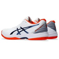 Zapatillas Asics Solution Swift FF Clay Blanco Azul Marino