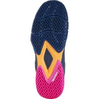 Zapatillas Babolat Jet Ritma Azul Marino Fucsia Mujer