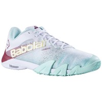 Scarpe Babolat Juan Lebron Jet Premura 2 Bianca Rosso