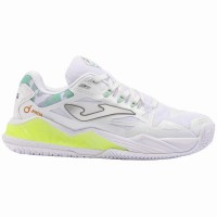 Joma Spin 2402 White Green Women''s Sneakers