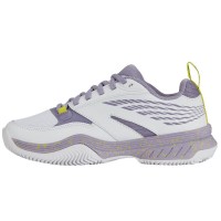 Zapatillas Kswiss Speedex Padel Blanco Lila Mujer