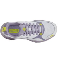 Zapatillas Kswiss Speedex Padel Blanco Lila Mujer