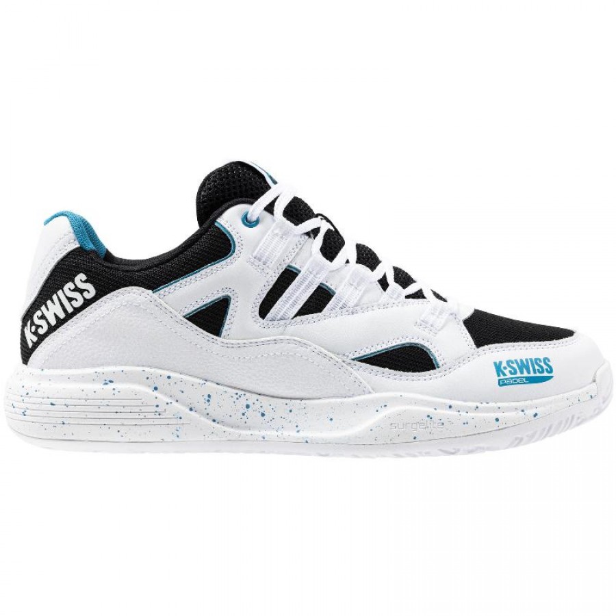 Kswiss Tura Team Padel White Black Blue Sneakers