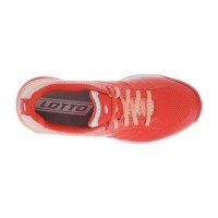 Shoes Lotto Mirage 300 Red Fluor White Salmon Women