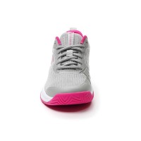 Zapatillas Lotto Mirage 600 Gris Rosa Fucsia Mujer