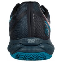 Zapatillas Mizuno Wave Enforce Court Padel Negro Azul Rojo