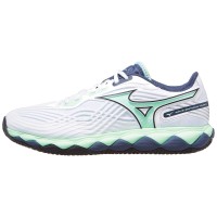 Sneakers Mizuno Wave Enforce Tour 2 Clay Bianco Verde Blu