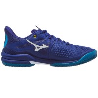 Mizuno Wave Exceed Tour 6 Sneakers Blu Scuro Bianco Argilla