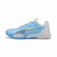 Puma Nova Elite Shoes Blue Yellow Grey