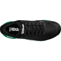 Wilson Rush Pro Ace CLAY Noir Vert Blanc Sneakers